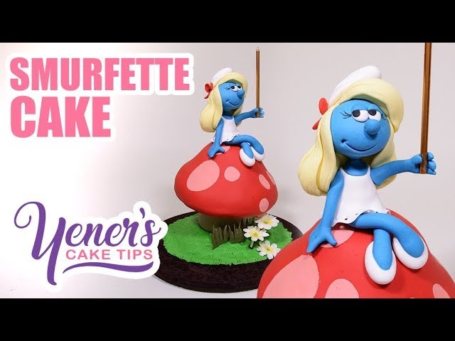SMURFETTE CAKE Tutorial | Yeners Cake Tips with Serdar Yener from Yeners Way