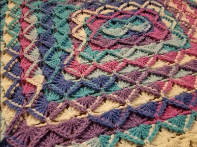 The Bavarian Stitch Blanket Crochet Tutorial!
