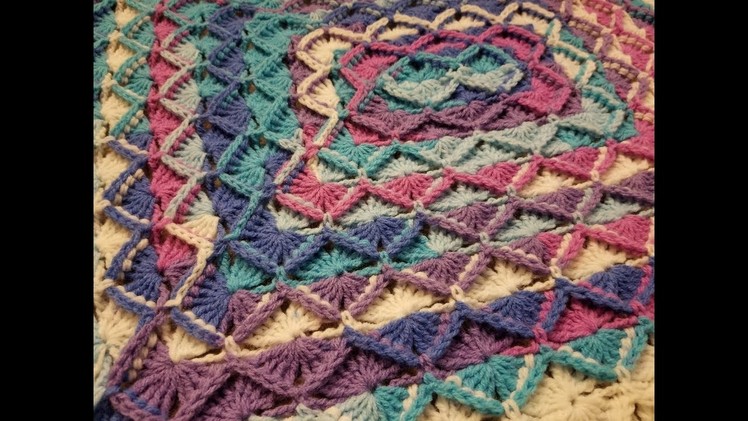 The Bavarian Stitch Blanket Crochet Tutorial!