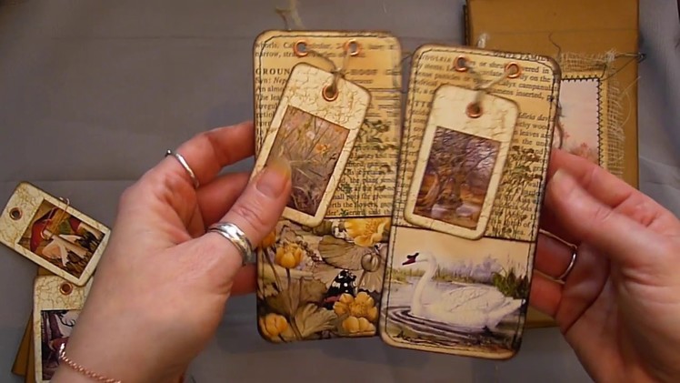 Woodland and Nature Travellers NotebookInserts and Embellishment Sets