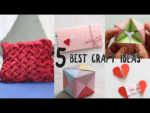 5 Easy Craft Ideas | Easy DIY | Ventuno Art