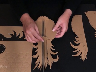 ASMR Art & Craft | Cardboard Pineapple (no talking)