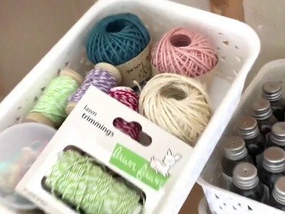Craft room tour, March 2018