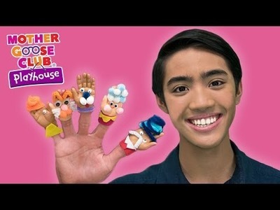 DIY Baby Hand Puppets Craft | Surprise Egg Finger Family | Mother Goose Club Playhouse Kids Video