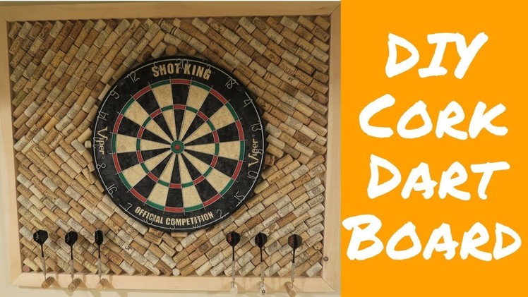 DIY Corked Dart Board!