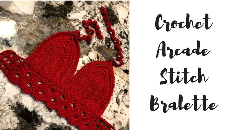 DIY Crochet Bralette: Arcade Stitch | Naomi Marie