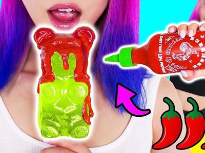 DIY EDIBLE CANDY PRANKS! Learn How to Make Chilli Gummy, Sour Food, Salty Worms! Funny Prank Wars!