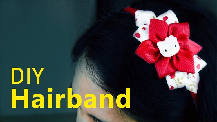 Diy Flower Hair band | How to make Hair Accessories | Headband for girls | Beads art