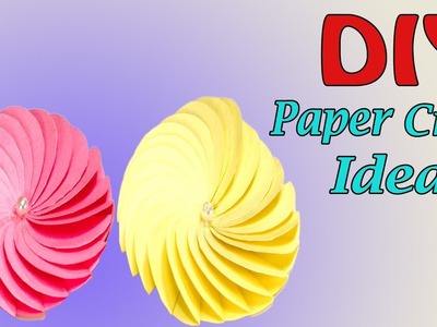 DIY: Folded Petal Flowers | Easy Paper Carft Ideas || Nusrat DIY Crafts
