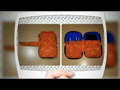 DIY : How To Sew Phone Wallet By Anamika Mishra Tutorial . . 