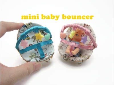 DIY Miniature Doll Mini Baby Bouncer