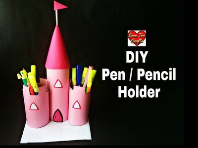 DIY - Pen. Pencil Holder | How to Make Pen Holder