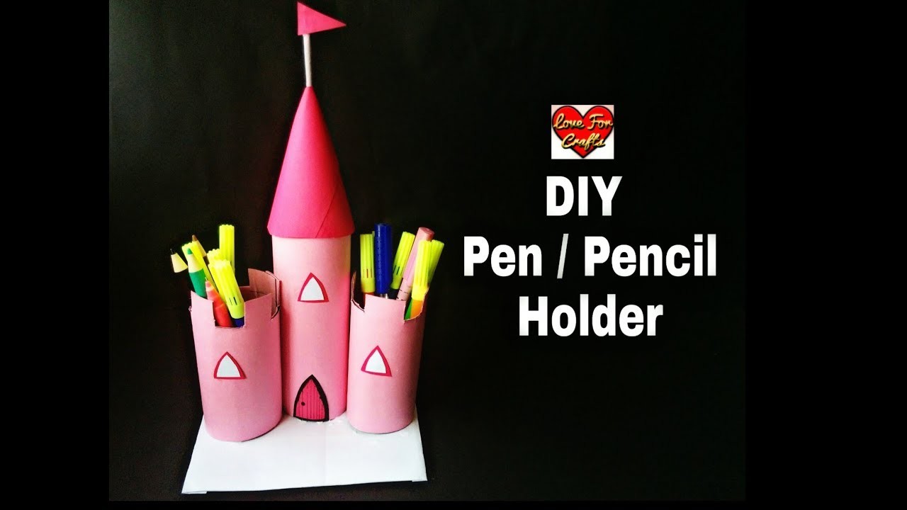 DIY - Pen. Pencil Holder | How to Make Pen Holder