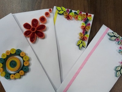 DIY: QUILLING ENVELOPE HOW TO DECORATE 3D ENVELOPE?