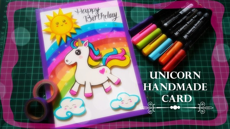 DIY Unicorn Birthday Card