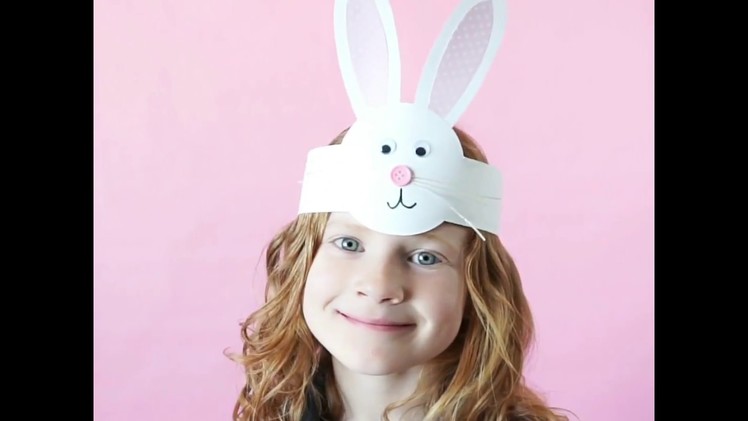Easy Easter Bunny Headband Craft Video