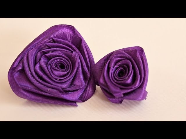 Easy Satin Ribbon FLOWER ideas| DIY