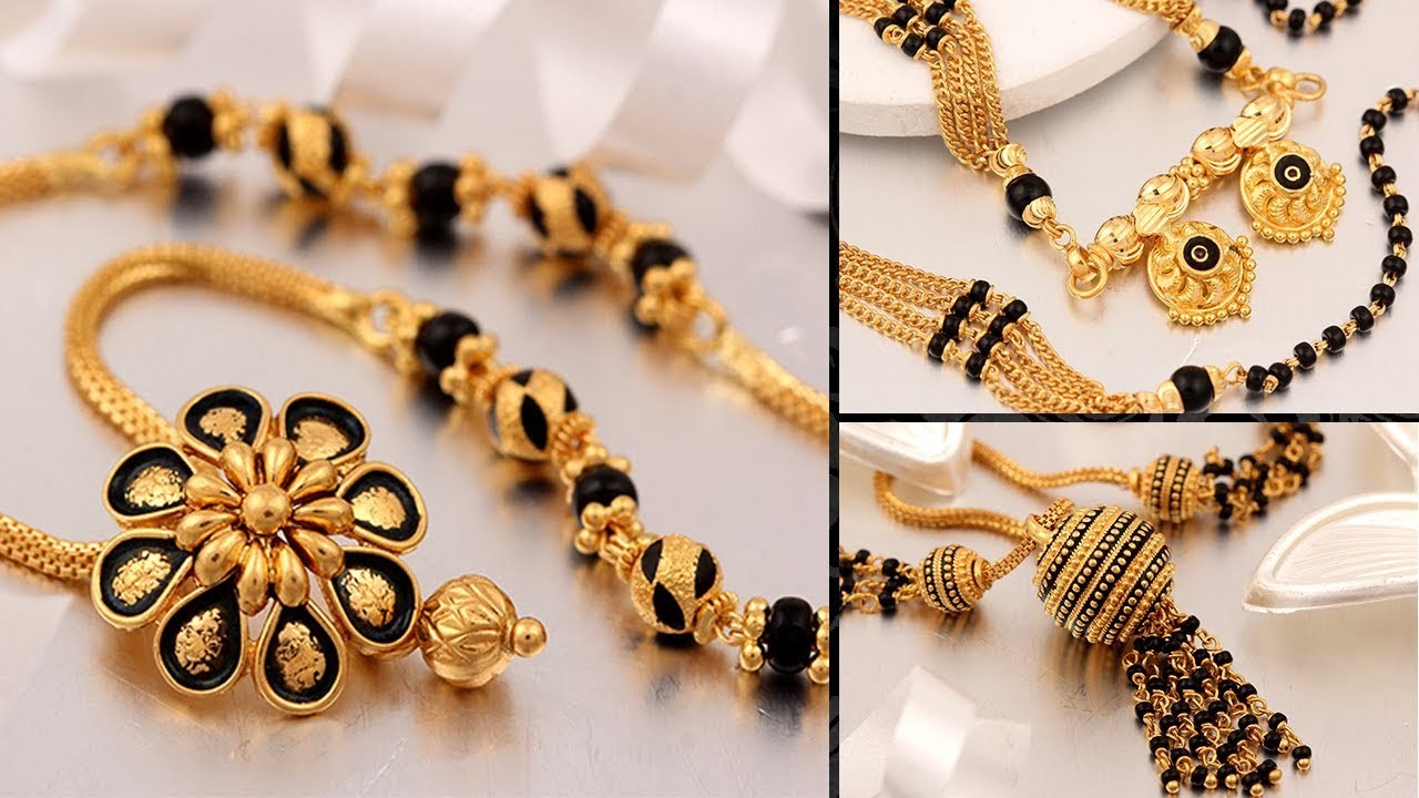 Fancy mangalsutra design with price