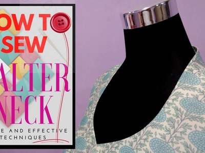 How to make ✂ Halter neck  cutting and stitching with Helpful tips [DIY]