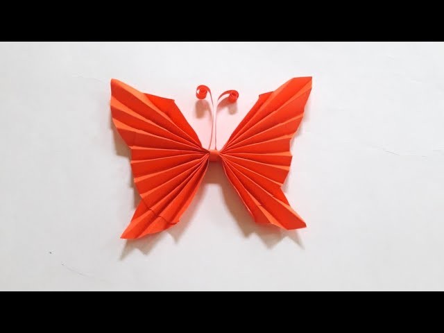 How to make Paper Butterfly.#Origami Butterfly. #Easy Paper Craft Tutorial Step by Step for Bigginer