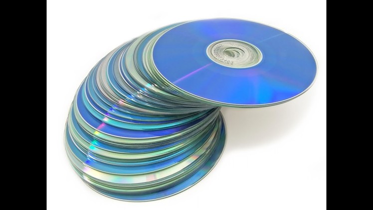 How to reuse your old CD's | best out of waste craft of old cd & chips packet