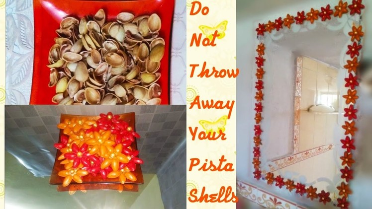 Pista Shell Craft
How to make a simple flower with pista shells
