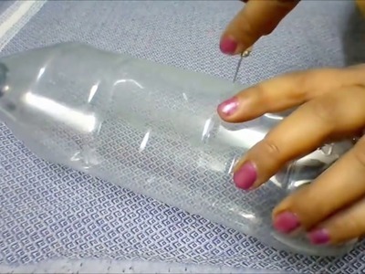 Plastic bottle craft || 3 cute organizers made by using plastic bottle and disposable glasses