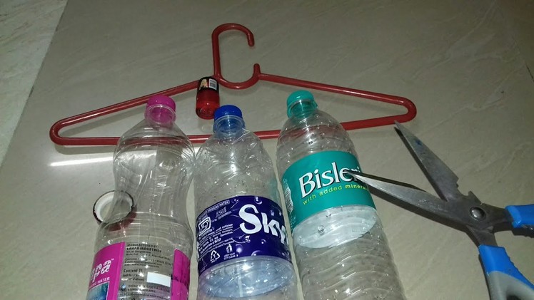 Plastic bottle craft. Waste bottle craft.Best out of waste  (61)