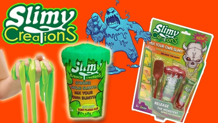 SLIME SLIME SLIME SLIMY CREATIONS  - DIY SLIME| Little Kelly & Friends ToysReview for Kids