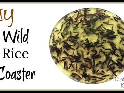 Wild Rice Coaster DIY ~ Another Coaster Friday ~ Craft Klatch