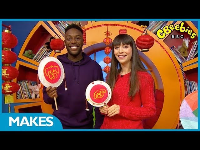 CBeebies Makes | How to Make a Rattle Drum for Lunar New Year