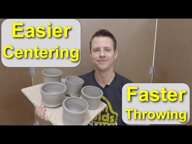 Ceramics - How To Throw Off the Hump: Wheel Throwing