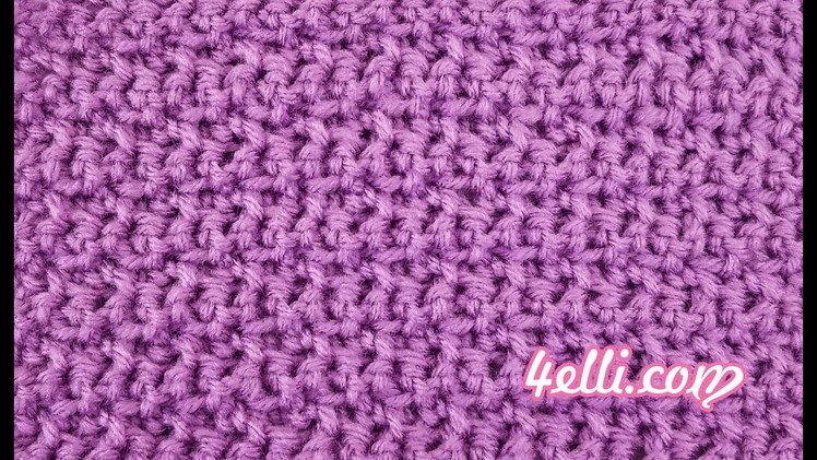 Crochet Alternate Single Crochet Stitch Tutorial (EN)