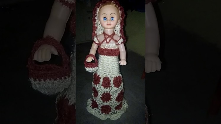 Crochet doll and dress