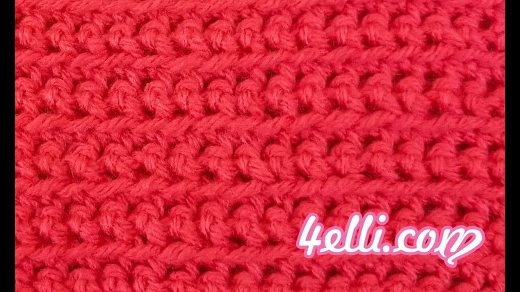 Crochet Front Loop Single Crochet Stitch Tutorial (EN)