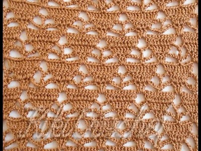 Crochet Upside Down Triangles Stitch