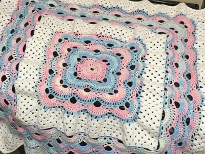 Crochet Virus.granny blanket tutorial