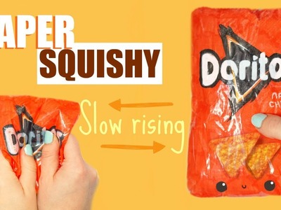 DORITOS PAPER SQUISHY | paper squishy #4