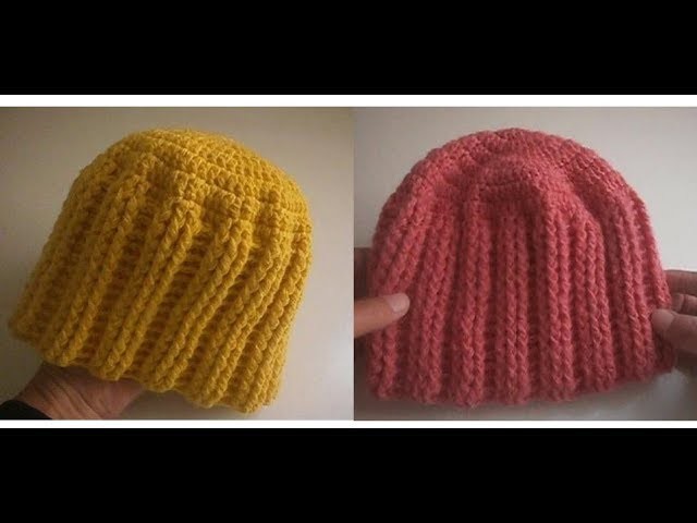 Easy  Crochet Beanie ideal for beginners