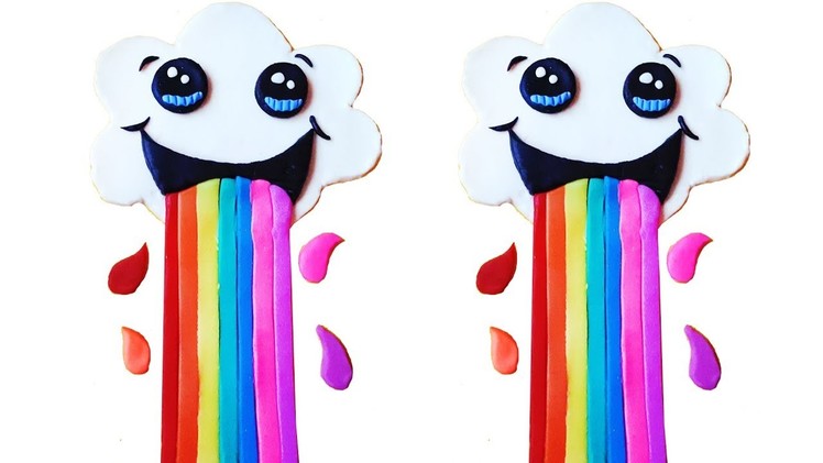 Emoji Rainbow Play Doh Cloud l How to DIY with Play Dough
