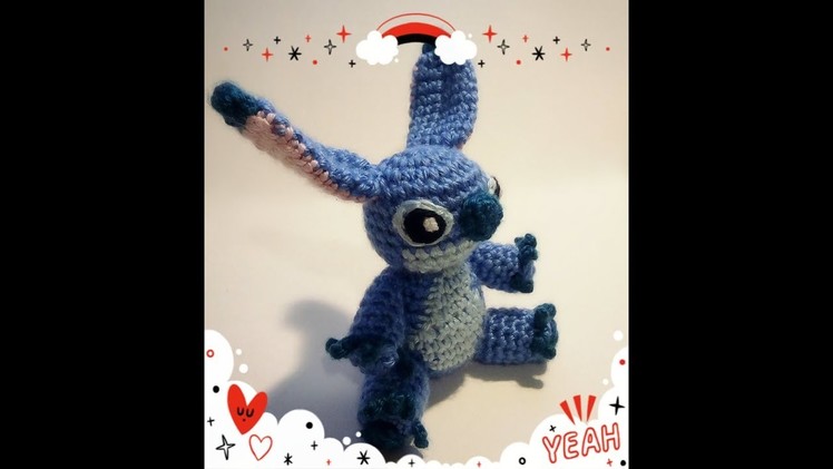 How to crochet a Stitch plushie