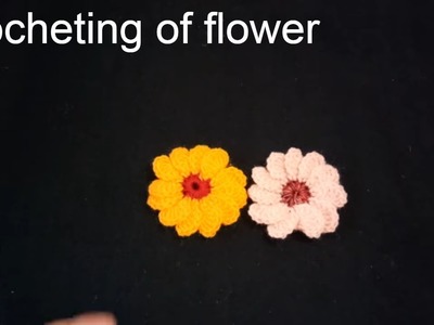 How to crochet easy flower