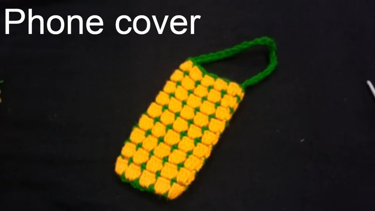 How to crochet mobile covers [IN HINDI]