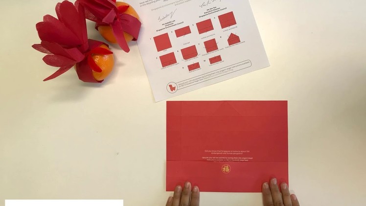 How to fold origami red packets: 8 easy steps!
