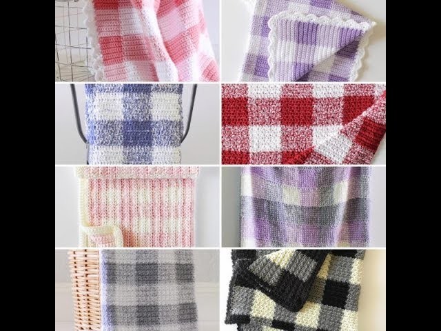 How To Keep Your Yarn from Twisting in a Crochet Gingham Blanket