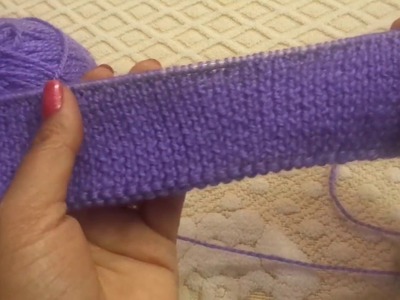 How to Knit Baby Sweater (1 - 2 year baby ) - PART 1