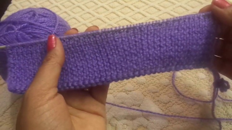 How to Knit Baby Sweater (1 - 2 year baby ) - PART 1
