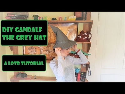 How to make a Gandalf's Wizard Hat - A LOTR Tutorial