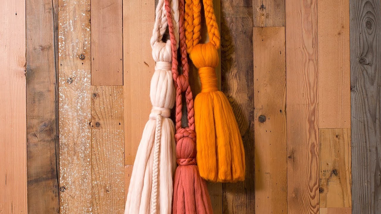 How to Make a Hanging Wall Tassel | Sunset