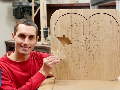 How to Make a Heart-shaped Puzzle